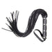 Smart Moves - Stud Flogger - PU Leer - 63 cm - Zwart-Erotiekvoordeel.nl