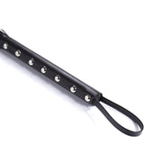 Smart Moves - Studded Flogger - 60 cm - Zwart-Erotiekvoordeel.nl