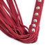 Smart Moves - Suede Flogger - 40 cm - Rood-Erotiekvoordeel.nl