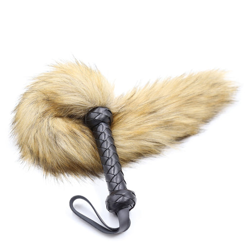 Smart Moves - Vossenstaart Flogger - 62cm - Bruin-Erotiekvoordeel.nl