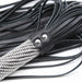 Smart Moves - Flogger met Bling Bling Handvat - 51 cm - Zwart-Erotiekvoordeel.nl