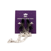 Smart Moves - Tepelklemmmen en Schaamlipklemmen aan Ketting - Verstelbaar - Zilver-Erotiekvoordeel.nl