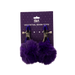 Smart Moves - Tepelklemmen met Fluffy Pompoms - Paars-Erotiekvoordeel.nl