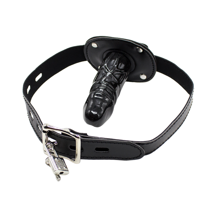 Smart Moves - Dildo Gag - Groot - Zwart-Erotiekvoordeel.nl