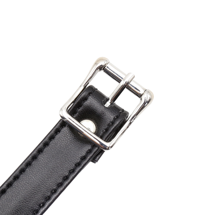 Smart Moves - Luxueuze Ball Gag - Zwart/Zilver-Erotiekvoordeel.nl