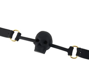 Smart Moves - Gothic Skull Gag - Zwart-Erotiekvoordeel.nl