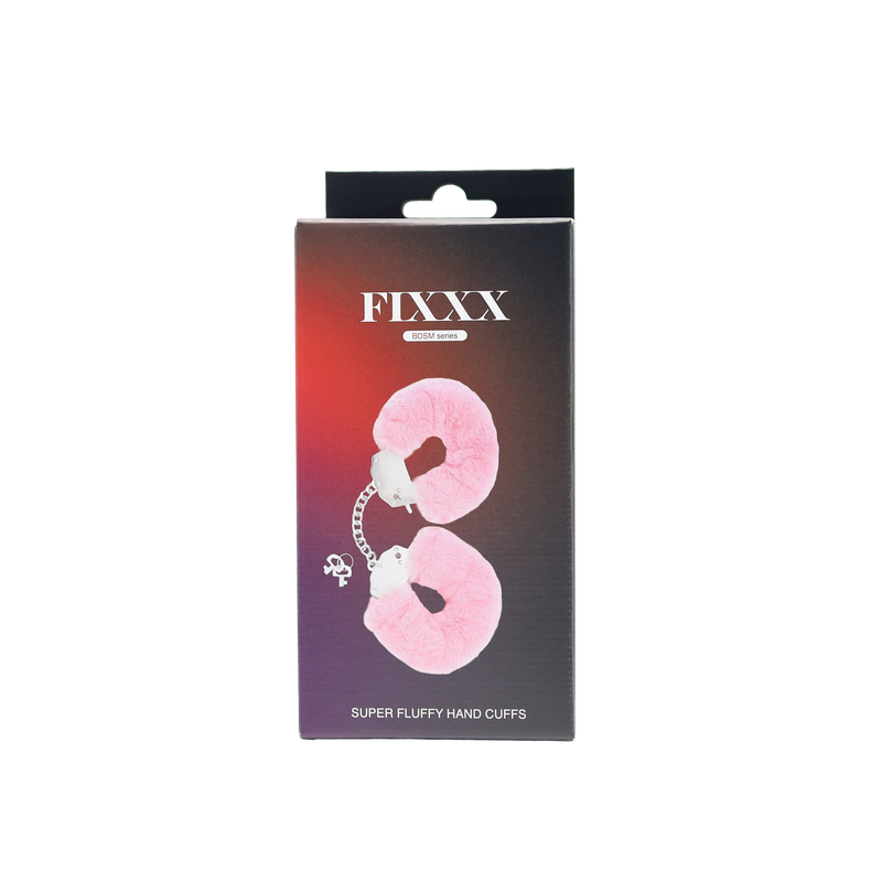 Fixxx - Super Fluffy Handboeien met Bont - Roze