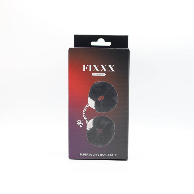 Fixxx - Super Fluffy Handboeien met Bont - Zwart