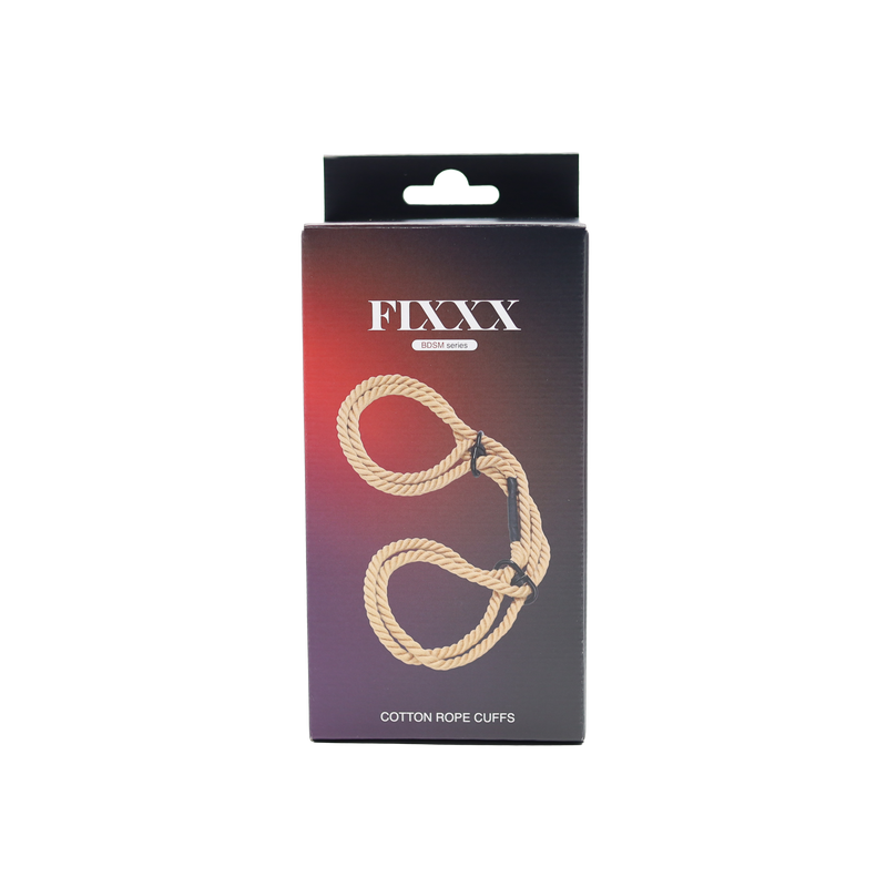 Fixxx - Katoenen Touw Handboeien - Naturel