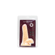Deep Desire - Rechte PVC Dildo - 15 cm - Lichte Huidskleur-Erotiekvoordeel.nl
