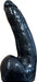 Being Fetish - PVC Dildo - 29 cm - Zwart-Erotiekvoordeel.nl