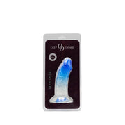 Deep Desire - Dildo - Kunstrubber - 15 cm - Transparant/Blauw-Erotiekvoordeel.nl