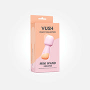 Vush - Peachy - Mini Wand Vibrator - Lichtroze-Erotiekvoordeel.nl