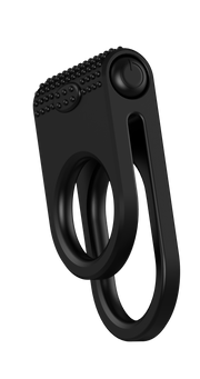 The Wave - Vibrerende Cockring Nr. 6 - Zwart-Erotiekvoordeel.nl