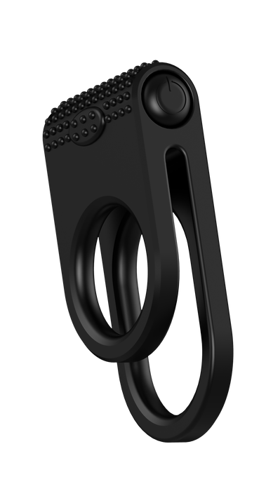 The Wave - Vibrerende Cockring Nr. 6 - Zwart-Erotiekvoordeel.nl
