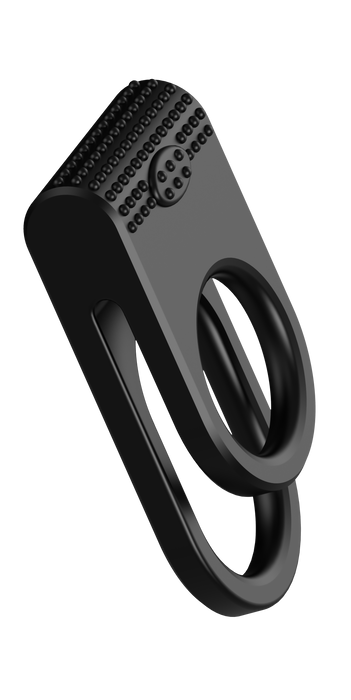 The Wave - Vibrerende Cockring Nr. 6 - Zwart-Erotiekvoordeel.nl