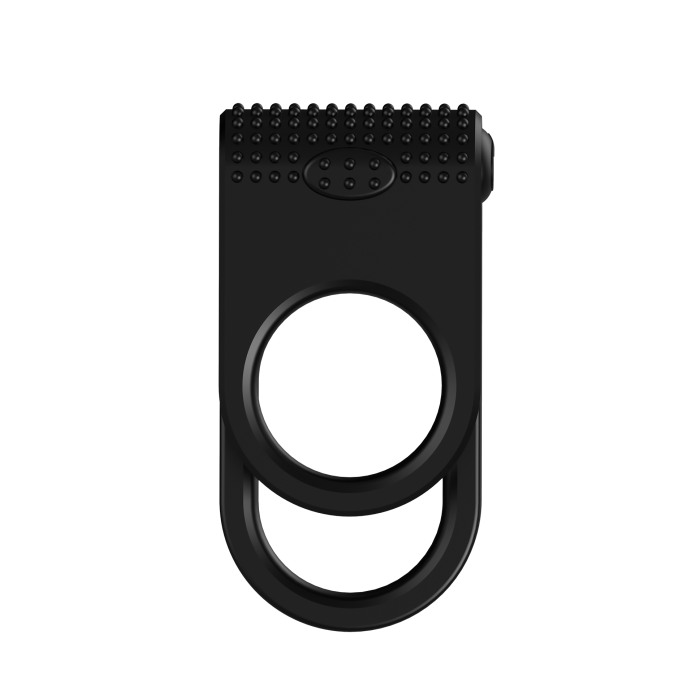 The Wave - Vibrerende Cockring Nr. 6 - Zwart-Erotiekvoordeel.nl