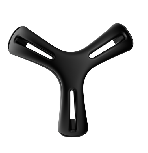 The Wave - Dubbele cockring Nr. 13 - Zwart-Erotiekvoordeel.nl