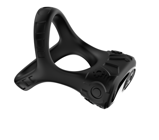 The Wave - Vibrerende Cockring Nr. 20 - Zwart-Erotiekvoordeel.nl