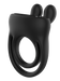 The Wave - Vibrerende Cockring met Clitoris Stimulator - Nr. 26 - Zwart-Erotiekvoordeel.nl