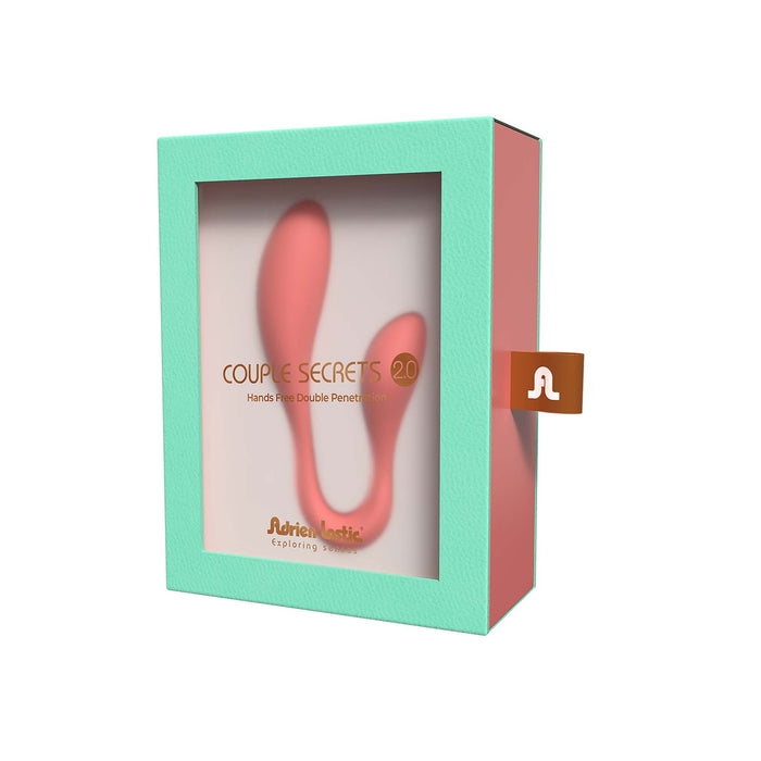 Adrien Lastic - Couple Secrets II - Partner Vibrator - Met App Control - Roze-Erotiekvoordeel.nl