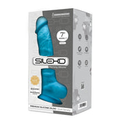SILEXD - Realistische Dildo - Model 1 - 17,5 cm - Blauw-Erotiekvoordeel.nl
