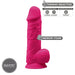 Silex D - Dildo met Zuignap - Model 1 - 21,5 cm - Roze-Erotiekvoordeel.nl
