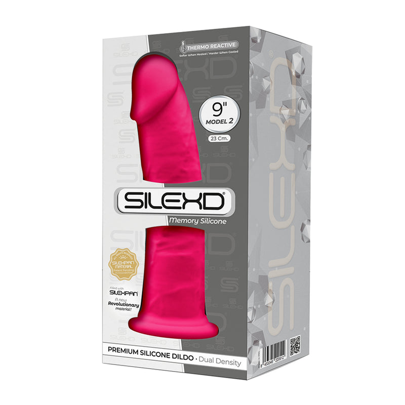 SILEXD - Realistische Dildo - Model 2 - 23 cm - Roze-Erotiekvoordeel.nl
