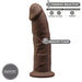SILEXD - Realistische Dildo - Model 2 - 23 cm - Bruin-Erotiekvoordeel.nl