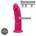 Silex D - Dildo met Zuignap - Model 2 - 19 cm - Roze-Erotiekvoordeel.nl