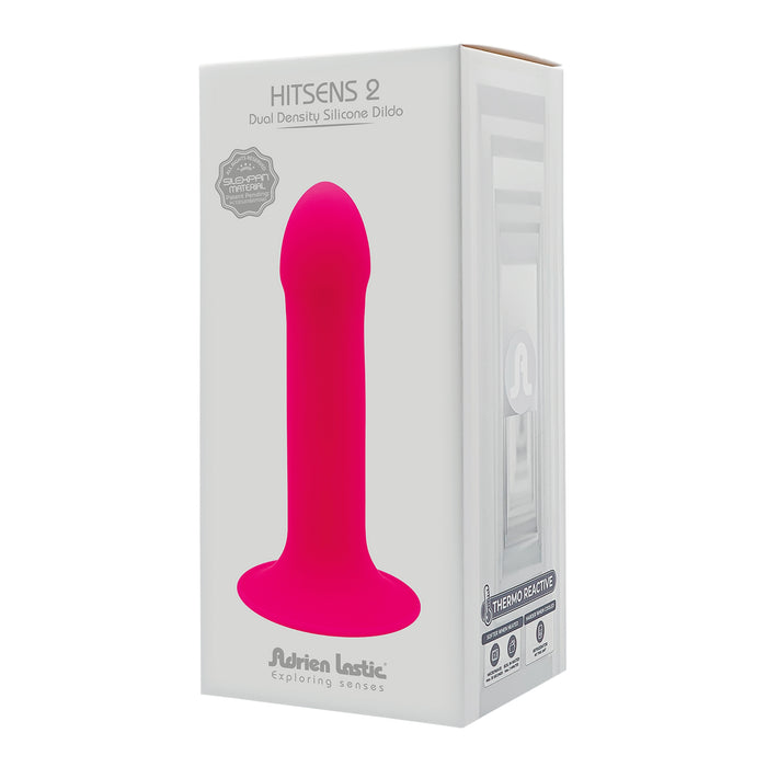 Adrien Lastic - Dildo met Zuignap - Hitsens 2 - Roze-Erotiekvoordeel.nl
