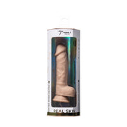 SILEXD - Real Skin - Realistische Dildo - Model 1 - 18 cm - Lichte Huidskleur-Erotiekvoordeel.nl