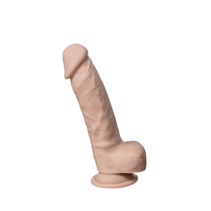 SILEXD - Real Skin Dildo met Zuignap - Model 1 - 21 x 4.2 cm - Lichte Huidskleur-Erotiekvoordeel.nl