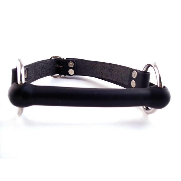 Rouge - Lederen Bit Gag - Zwart-Erotiekvoordeel.nl