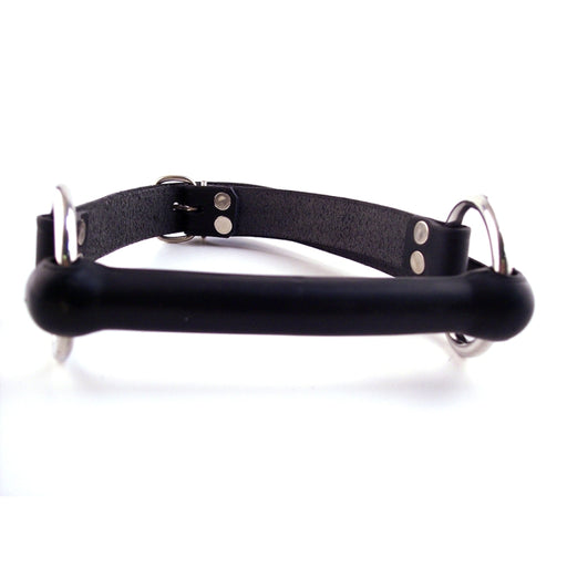 Rouge - Lederen Bit Gag - Zwart-Erotiekvoordeel.nl
