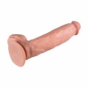 Lance's - PVC-Dildo mit Saugnapf - 30,5 cm - Helle Hautfarbe - Erotiekvoordeel.nl