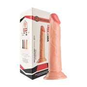 Lance's - PVC Dildo met Zuignap - 19,1 cm - Lichte Huidskleur-Erotiekvoordeel.nl