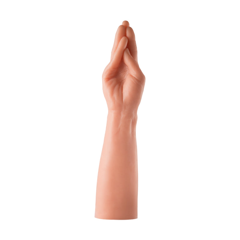 Lance's - PVC-Handdildo - 35,1 cm - Helle Hautfarbe - Erotiekvoordeel.nl