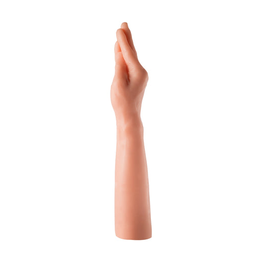 Lance's - PVC-Handdildo - 35,1 cm - Helle Hautfarbe - Erotiekvoordeel.nl