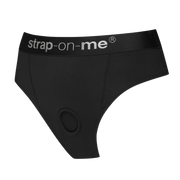 Strap-On-Me - Idole - Strap-On Harnas Slip - Zwart-Erotiekvoordeel.nl