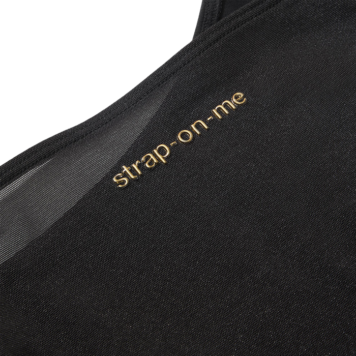 Strap-On-Me - Signature - Strap-On Harnas Body - Zwart-Erotiekvoordeel.nl