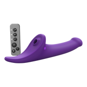 Strap-On-Me - Multi Orgasm Dildo - Strapless Strap-on met Luchtdruk Stimulatie - Paars-Erotiekvoordeel.nl