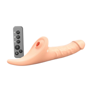 Strap-On-Me - Multi Orgasm Realistische Dildo - Strapless Strap-on met Flapper Technologie - Lichte Huidskleur-Erotiekvoordeel.nl