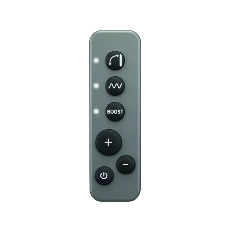 Strap-On-Me - Vibrierender Dildo mit Fingermodus - Größe M - Blau-Erotiekvoordeel.nl