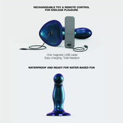 Strap-On-Me - Vibrierender Fingerdildo - Größe M - Blau - Erotiekvoordeel.nl