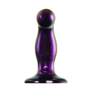 Strap-On-Me - Dildo vibrante con dita - Taglia M - Viola-Erotiekvoordeel.nl