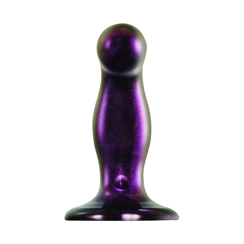 Strap-On-Me - Dildo vibrante con dita - Taglia M - Viola-Erotiekvoordeel.nl