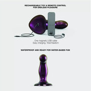 Strap-On-Me - Dildo vibrante con dita - Taglia M - Paars-Erotiekvoordeel.nl