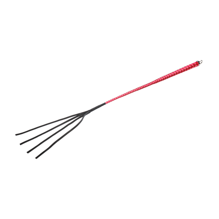 RISE - Japanse Bull Whip - 90 cm - Roze/Rood-Erotiekvoordeel.nl