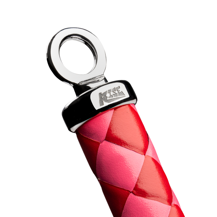 RISE - Japanse Bull Whip - 90 cm - Roze/Rood-Erotiekvoordeel.nl